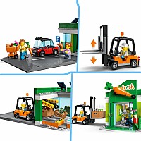 LEGO City Grocery Store Shop Set with Car