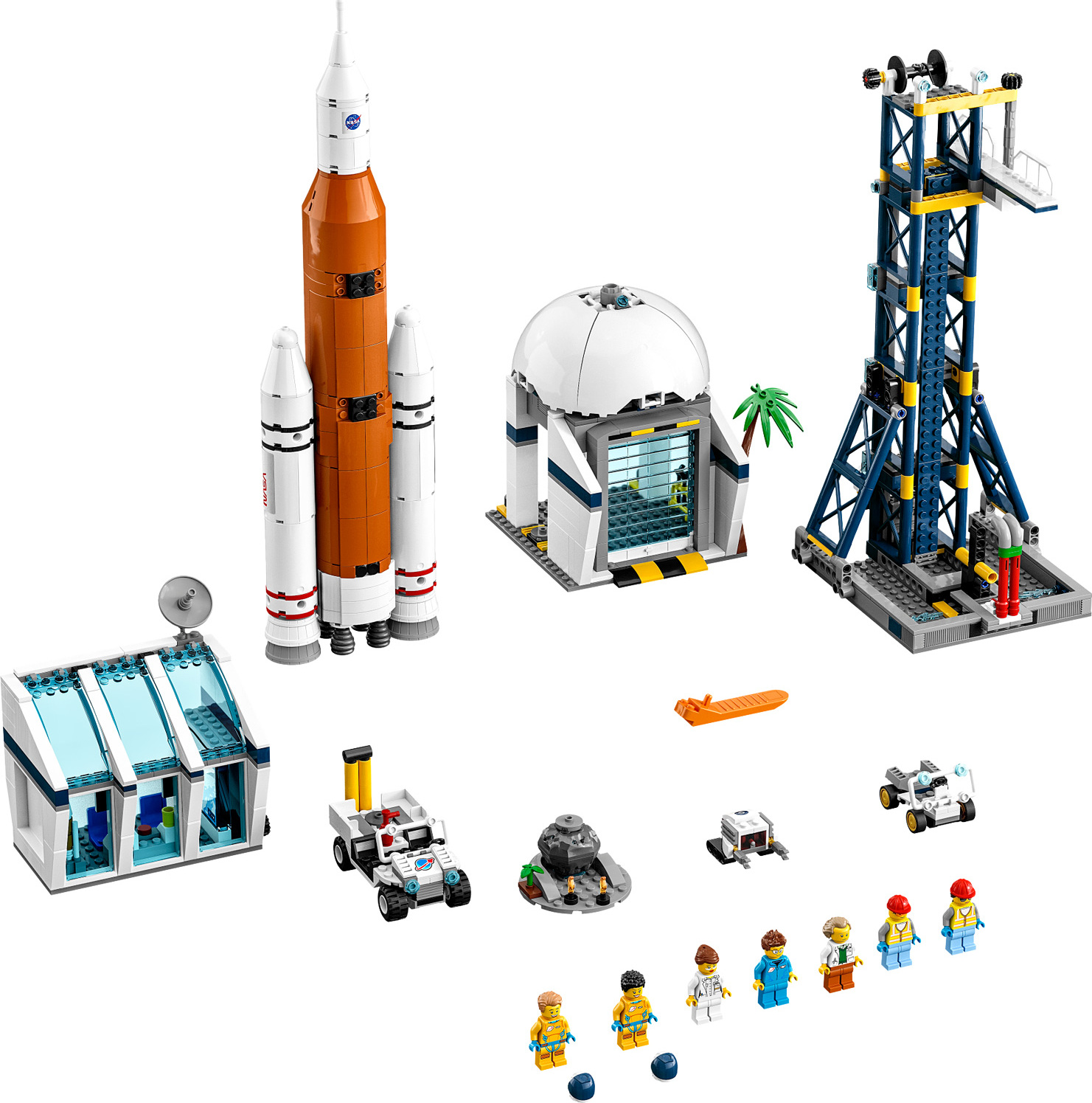 60351 Rocket Launch Center Teaching Toys and Books