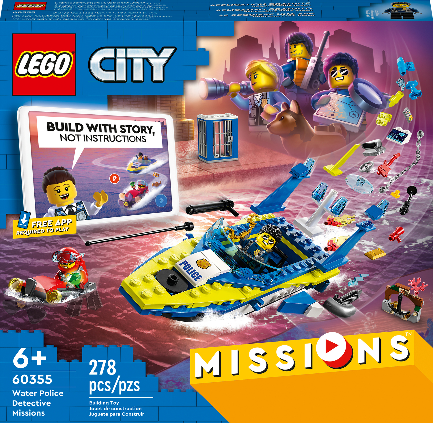 Lego City 60355 Police Detective Missions - Teaching Toys and Books