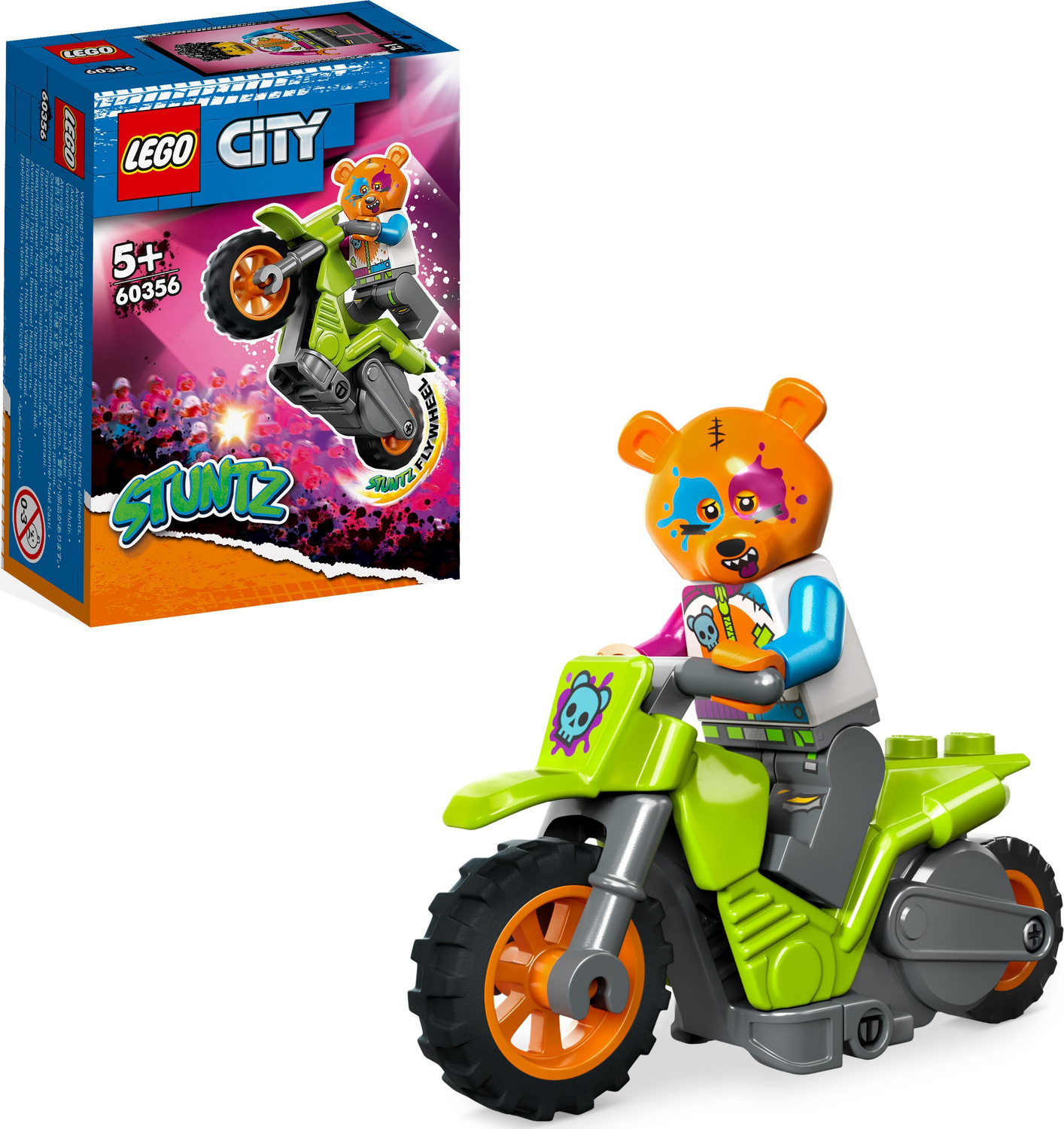 LEGO® City: Stuntz Bear Stunt Bike Toys