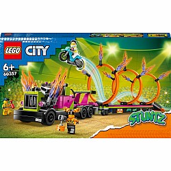 Lego City 60357 Stunt Truck & Ring of Fire Challenge