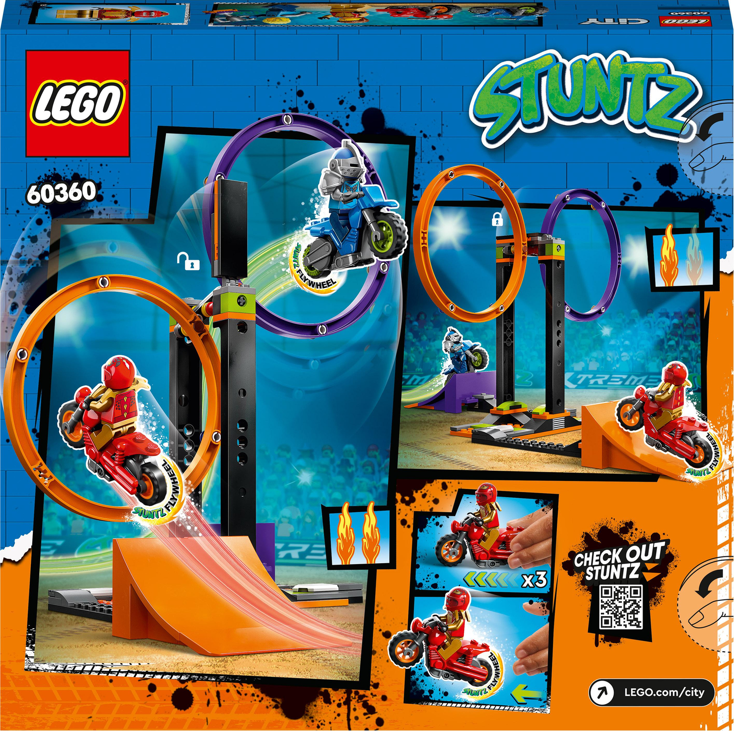 LEGO® City Stuntz Spinning Stunt Challenge Set - Imagination Toys