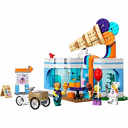 LEGO City Ice-Cream Shop Set with Toy Bike