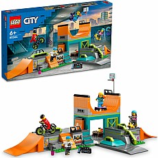 LEGO City Street Skate Park with Toy Bike