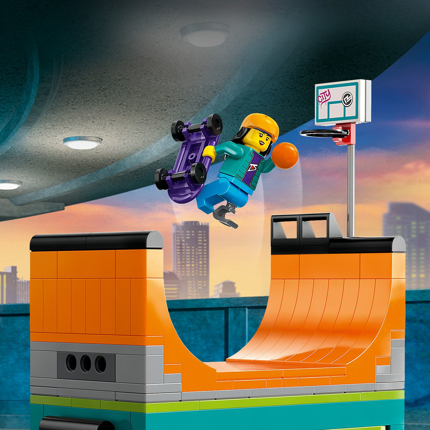 LEGO City Street Skate Park with Toy Bike - Imagination Toys