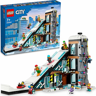 LEGO City Ski and Climbing Centre Sports Set