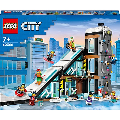 LEGO City Ski and Climbing Centre Sports Set