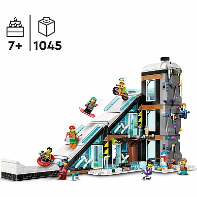 LEGO City Ski and Climbing Centre Sports Set