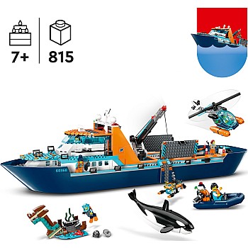 LEGO City Arctic Explorer Ship Large Boat Toy