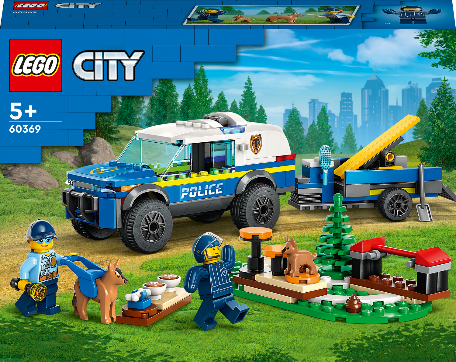 Ruwe slaap Wardianzaak Voor u 60369 Mobile Police Dog Training - LEGO City - LEGO