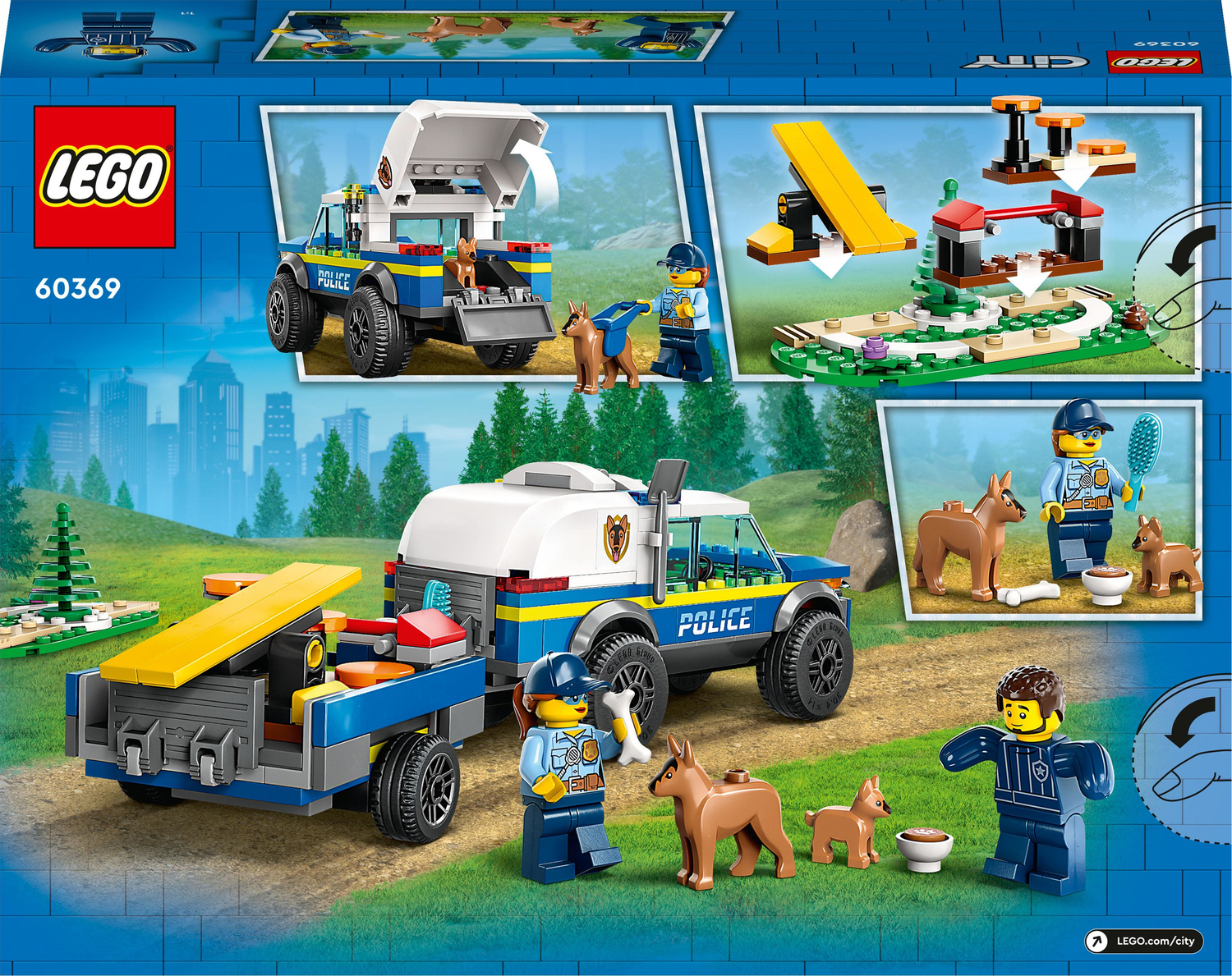 LEGO® City: Mobile Police Dog Training Imagination Toys