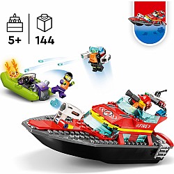 60373 Fire Rescue Boat: LEGO City