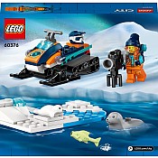 LEGO® City Arctic Explorer Snowmobile Set