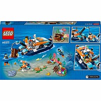 LEGO® City Explorer Diving Boat Toy Ocean Set