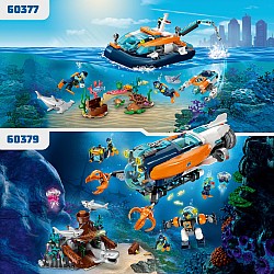 LEGO City Explorer Diving Boat Toy Ocean Set