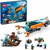 LEGO City Deep-Sea Explorer Submarine Toy