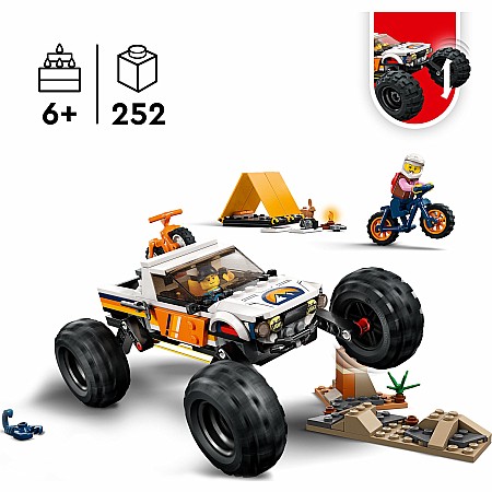 LEGO® City Great Vehicles: 4x4 Off-Roader Adventures