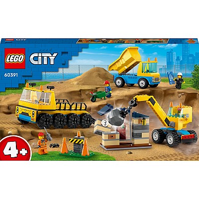 LEGO® City Construction Trucks & Wrecking Ball