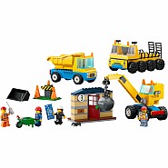 LEGO® City: Construction Trucks & Wrecking Ball (4+)