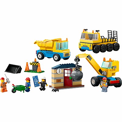 LEGO® City Construction Trucks & Wrecking Ball