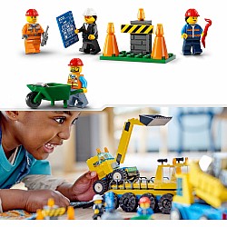  Lego City 60391 Construction Trucks and Wrecking Ball Crane
