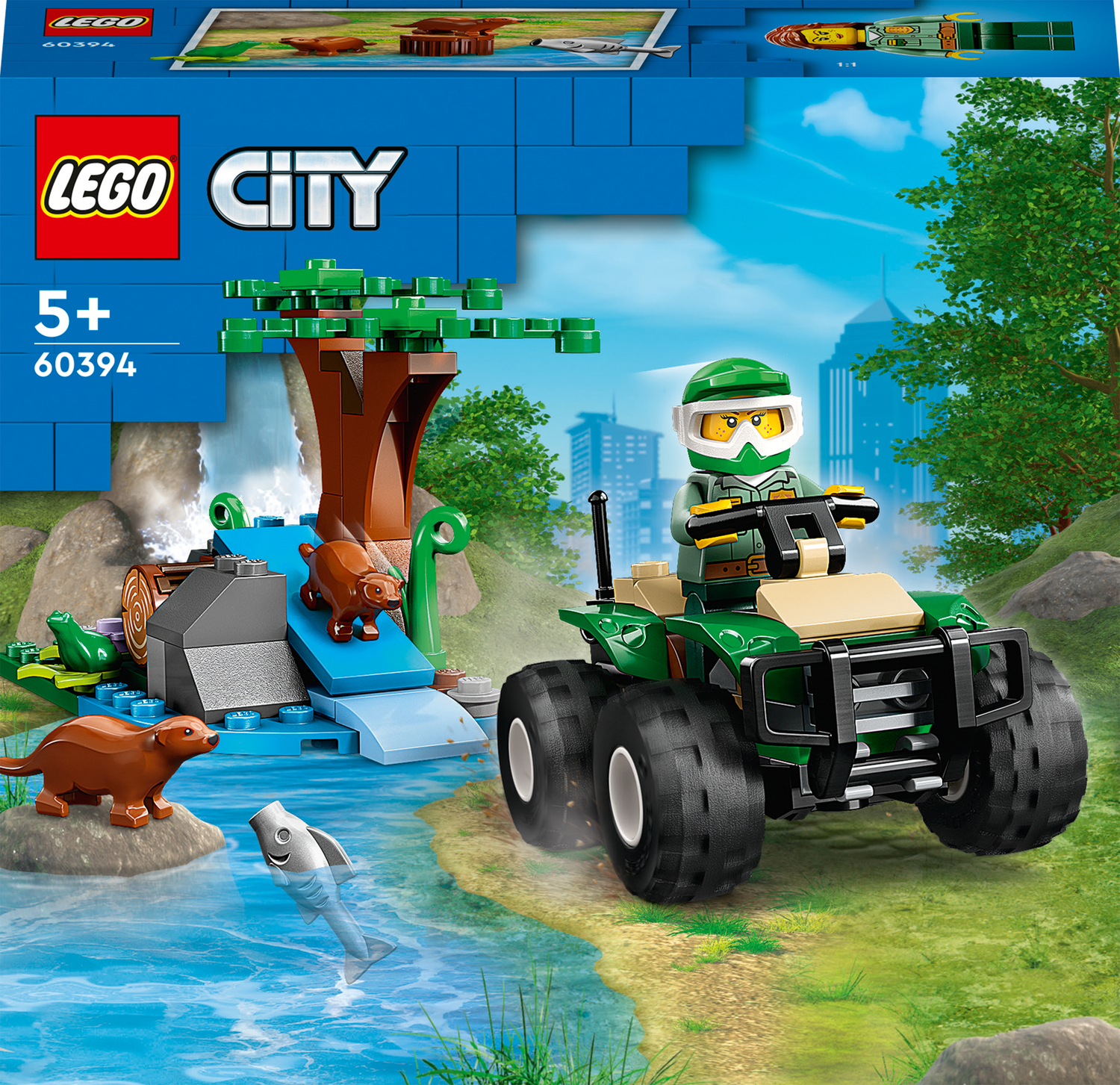 LEGO® City: ATV & Otter Habitat - Lucky Duck Toys
