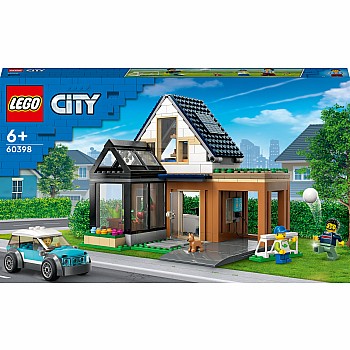 LEGO® City Family House and Electric Car Toys