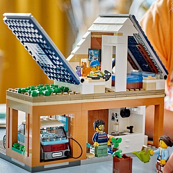 LEGO® City Family House and Electric Car Toys