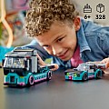 LEGOÂ® City Great Vehicles: Race Car and Car Carrier Truck