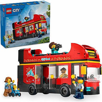  Lego City 60407 Red Double Decker Sightseeing Bus	