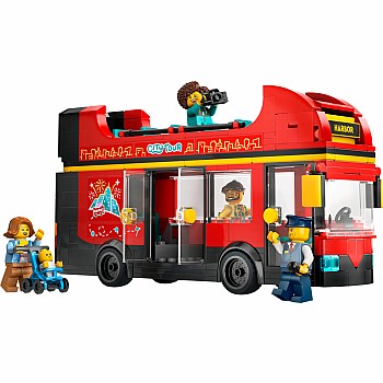  Lego City 60407 Red Double Decker Sightseeing Bus	