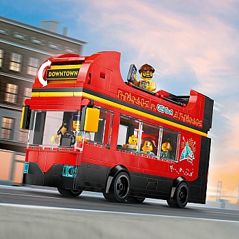  Lego City 60407 Red Double Decker Sightseeing Bus	