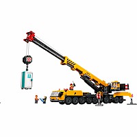 LEGO City Big Vehicles: Yellow Mobile Construction Crane