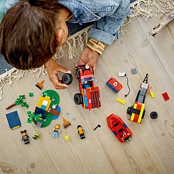 Lego City 60412 4x4 Fire Truck with Rescue Boat