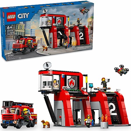 LEGO® City Fire: Fire Station with Fire Truck