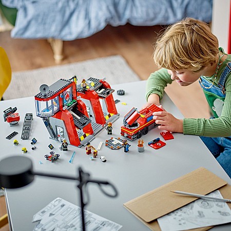 LEGO® City Fire: Fire Station with Fire Truck