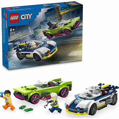 LEGO® City Police: Police Car and Muscle Car Chase