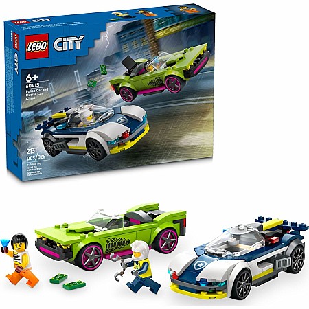 LEGO® City Police: Police Car and Muscle Car Chase