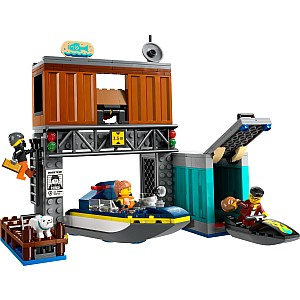 LEGO® City Police: Police Speedboat and Crooks' Hideout