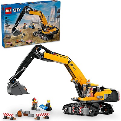 LEGO City Big Vehicles: Yellow Construction Excavator