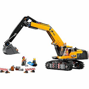 LEGO City Big Vehicles: Yellow Construction Excavator