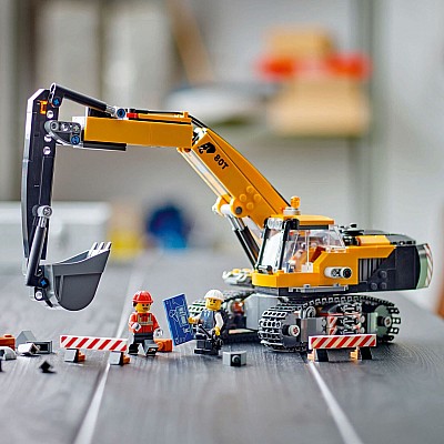 LEGO City Big Vehicles: Yellow Construction Excavator