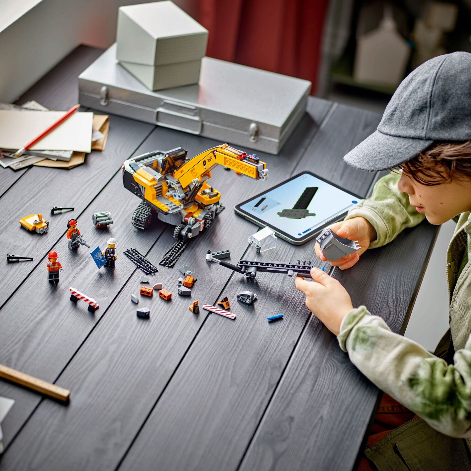 LEGO City Big Vehicles: Yellow Construction Excavator