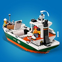 LEGO My City: Seaside Harbor with Cargo Ship