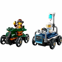 LEGO City Great Vehicles: Airplane vs. Hospital Bed Race Car Pack