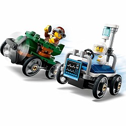 LEGO City Great Vehicles: Airplane vs. Hospital Bed Race Car Pack