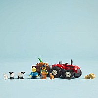 LEGO City Great Vehicles: Red Farm Tractor with Trailer & Sheep