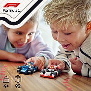 LEGO® City: F1® Williams Racing & Haas F1® Race Cars (4+)