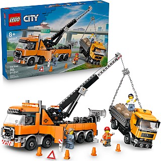 LEGO City Big Vehicles: Heavy-Duty Recovery Tow Truck with Crane