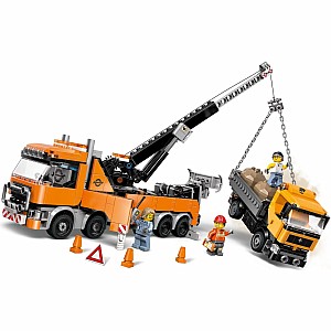 LEGO City Big Vehicles: Heavy-Duty Recovery Tow Truck with Crane